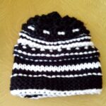 Gorro Negro Blanco